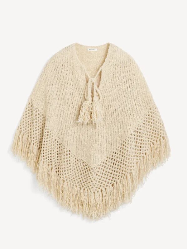 Strickmode | Mäntel & Jacken^By Malene Birger Gintana Poncho OysterGray