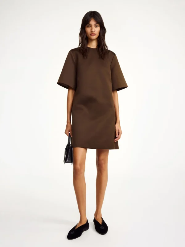 Kleider^By Malene Birger Harperz Minikleid DarkMahogany