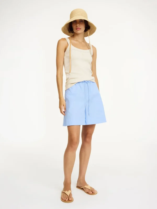 Shorts^By Malene Birger Ifeion Shorts BlueIrisStripeSmall