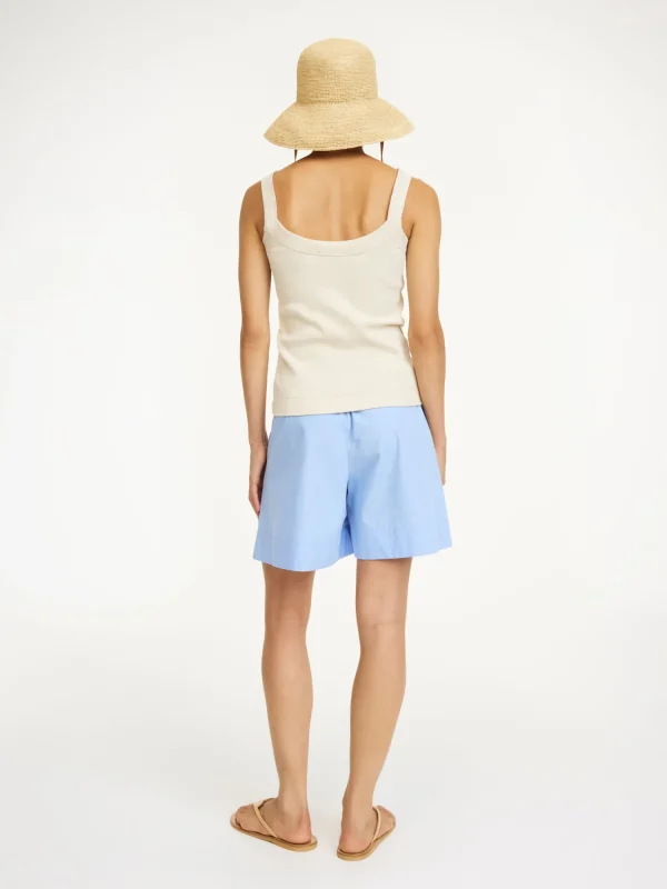 Shorts^By Malene Birger Ifeion Shorts BlueIrisStripeSmall