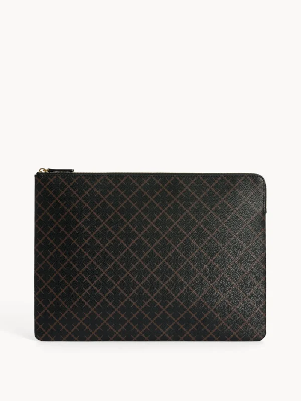 Signature Flower | Weitere Accessoires^By Malene Birger Ivy Laptop-Tasche 13" DarkChokolate