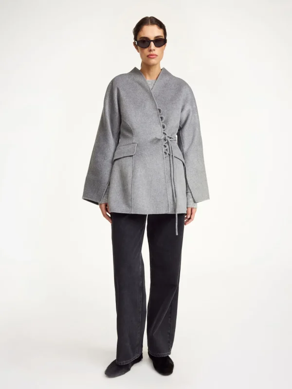 Blazer^By Malene Birger Lalou Blazer aus Wolle GreyMelange