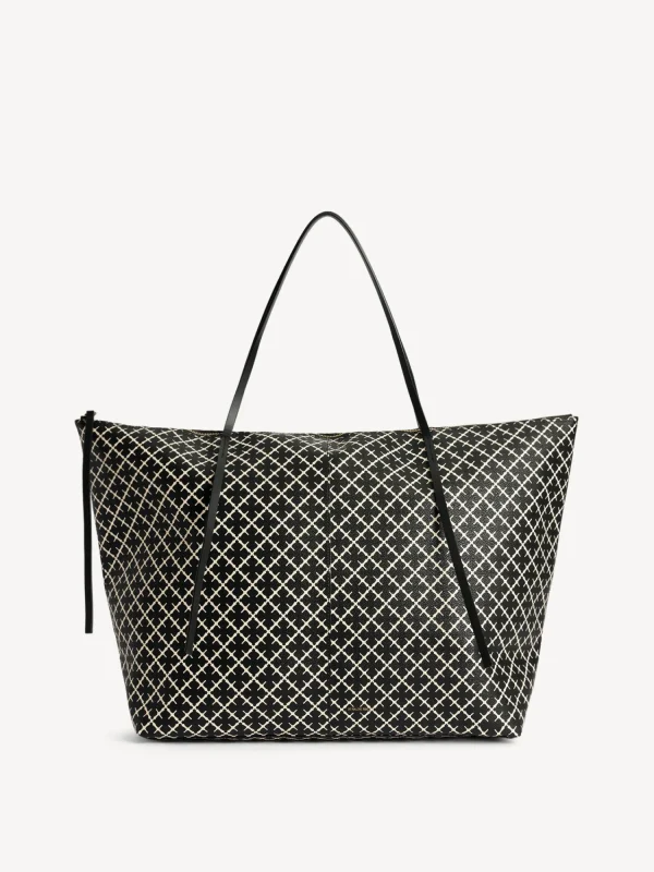 Signature Flower | Taschen^By Malene Birger Leesa Tote Black