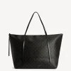 Signature Flower | Taschen^By Malene Birger Leesa Tote DarkChokolate