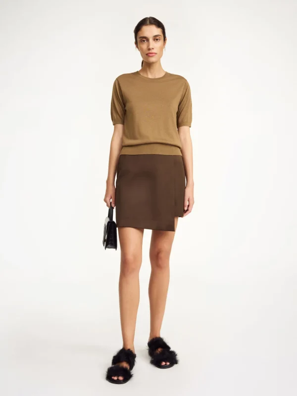 Strickmode^By Malene Birger Lelle Pullover LightBrown