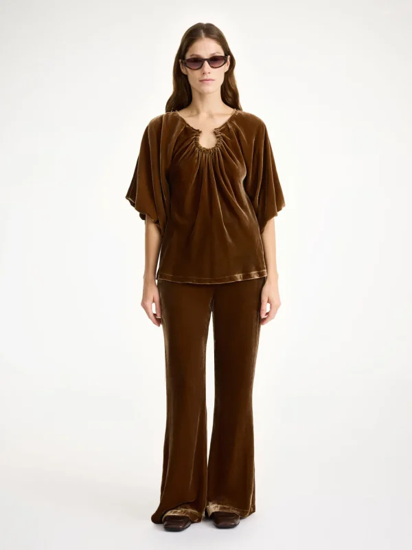 Tops & Blusen^By Malene Birger Loela Bluse Bison