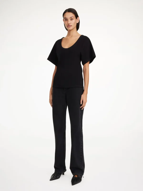 Tops & Blusen^By Malene Birger Lunai T-Shirt Black