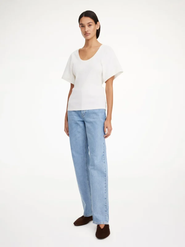 Tops & Blusen^By Malene Birger Lunai T-Shirt SoftWhite