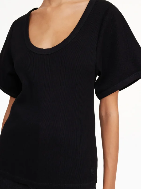 Tops & Blusen^By Malene Birger Lunai T-Shirt Black