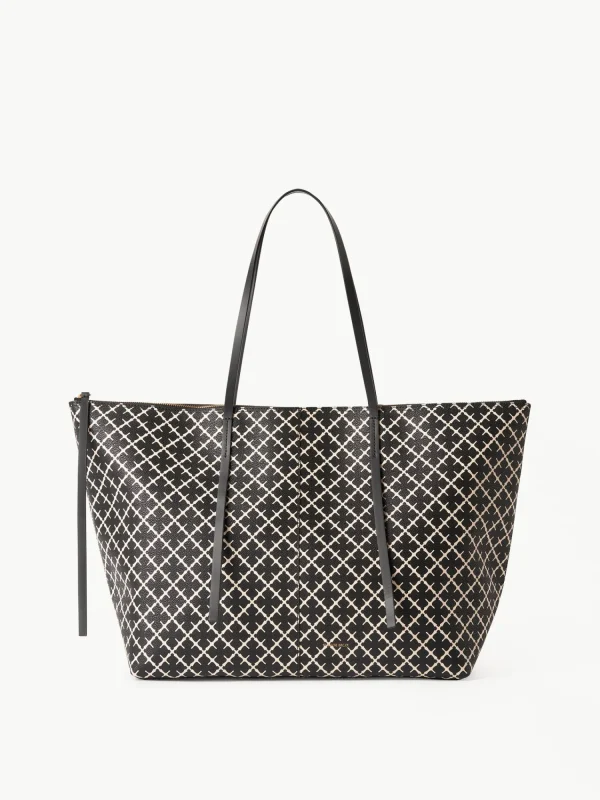 Signature Flower | Taschen^By Malene Birger Luze Tote Black