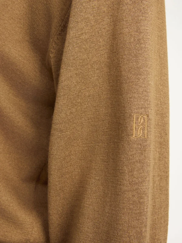 Strickmode^By Malene Birger Mantea Pullover LightBrown