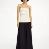 Kleider^By Malene Birger Marciella Maxikleid Black/Oystergray