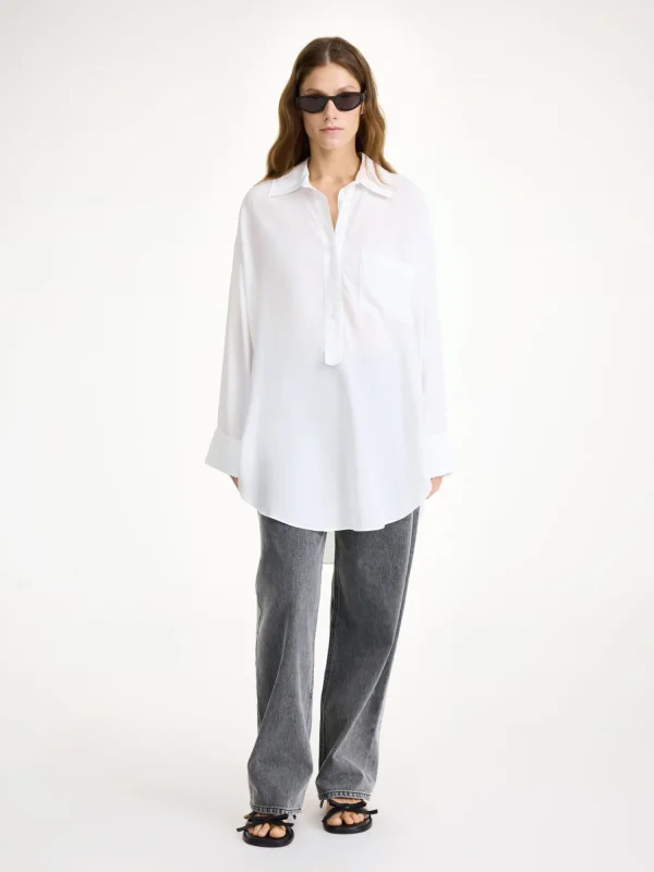 Hemden^By Malene Birger Maye Bluse SoftWhite