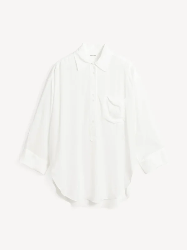 Hemden^By Malene Birger Maye Bluse SoftWhite