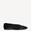 Schuhe^By Malene Birger Merina Flats aus Leder Black