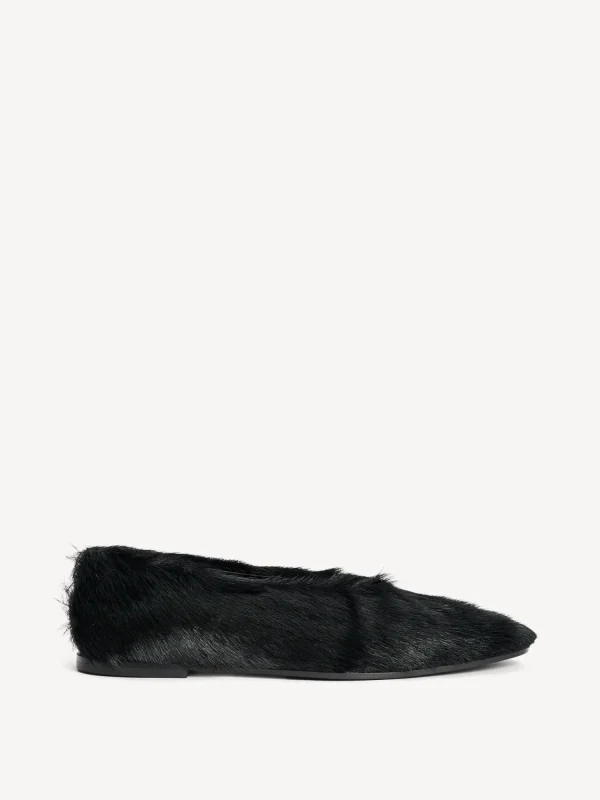 Schuhe^By Malene Birger Merina Flats aus Leder Black