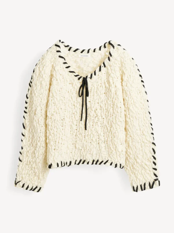 Strickmode^By Malene Birger Milea Pullover SoftWhite