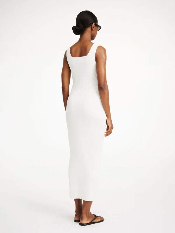 Kleider | Strickmode^By Malene Birger Milelo Maxikleid SoftWhite