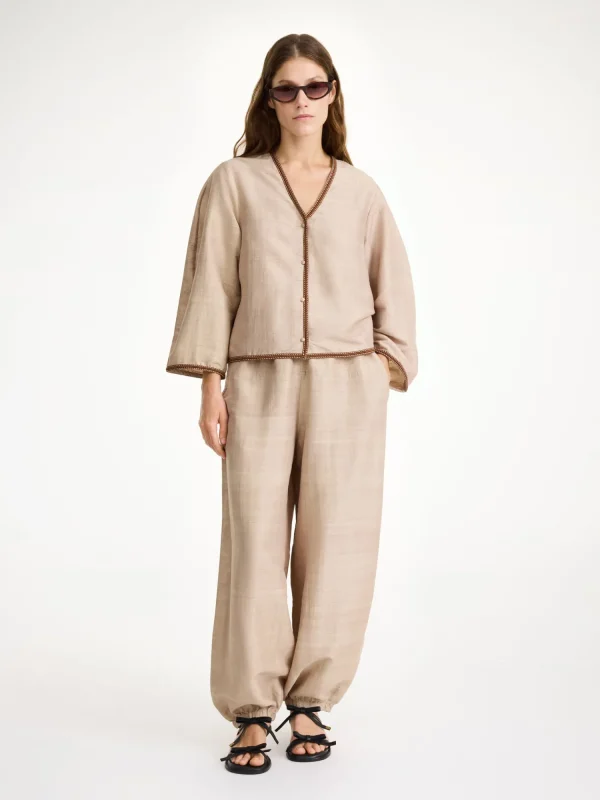 Tops & Blusen^By Malene Birger Mineas Seidenoberteil Nomad