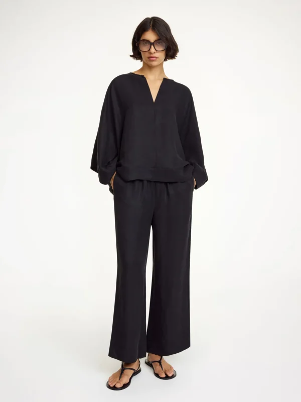 Hosen^By Malene Birger Mirabello Weite Hose Black