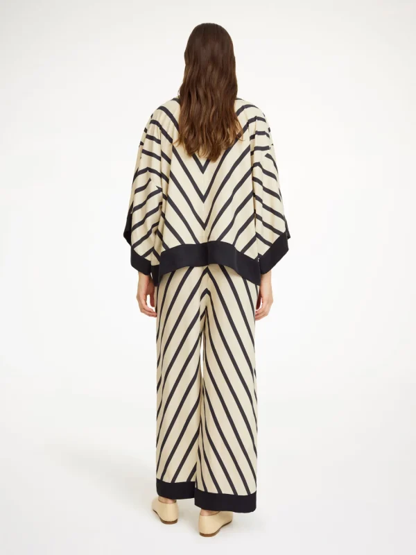 Hosen^By Malene Birger Mirabello Weite Hose DiagonalStripe