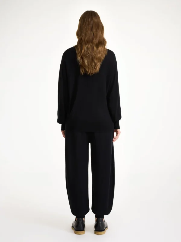 Strickmode^By Malene Birger Mohsen Rollkragenpullover Black