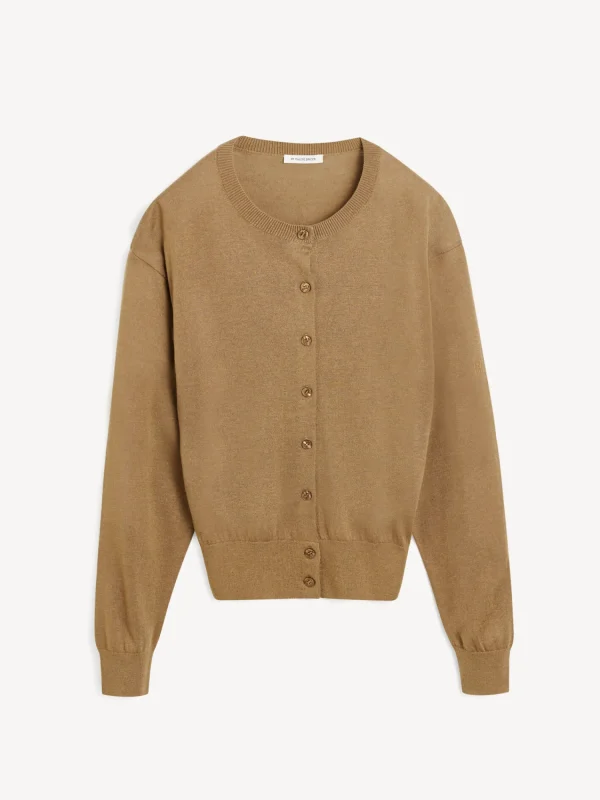 Strickmode^By Malene Birger Montie Cardigan LightBrown