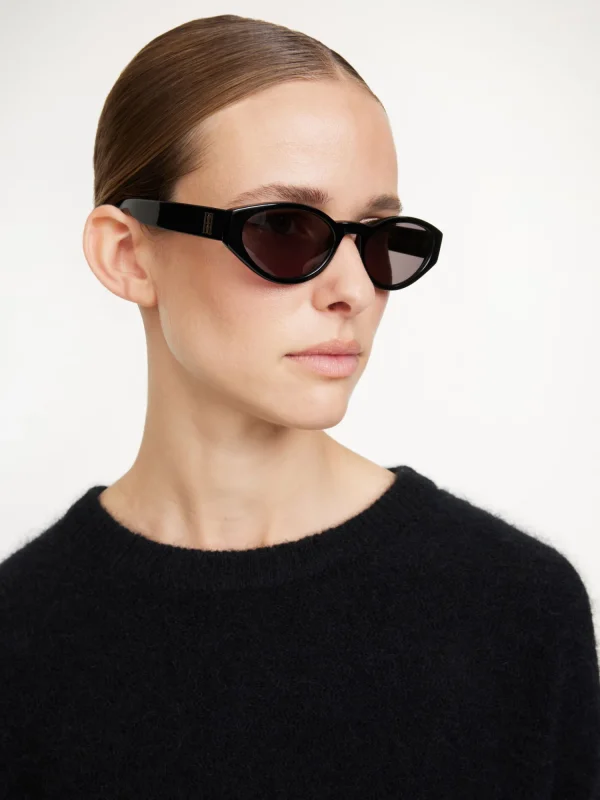 Weitere Accessoires^By Malene Birger Myla Sonnenbrille Black