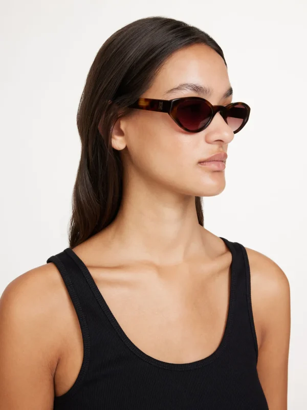 Weitere Accessoires^By Malene Birger Myla Sonnenbrille Tortoise