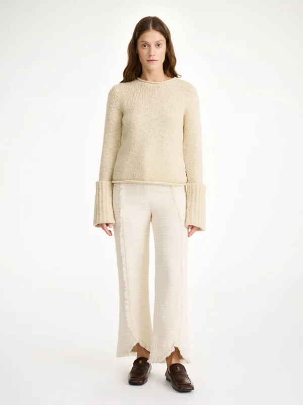 Hosen^By Malene Birger Nadihas High-Waist-Hose SoftWhite