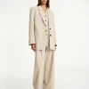 Blazer^By Malene Birger Ophie Einreiher Blazer BeigeMelange