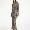 Kleider^By Malene Birger Parise Maxikleid Zebra