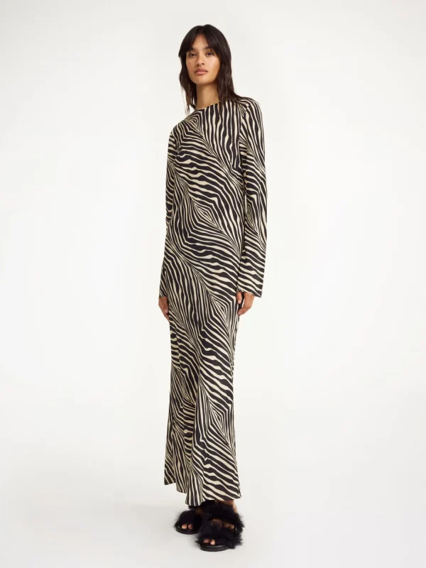 Kleider^By Malene Birger Parise Maxikleid Zebra