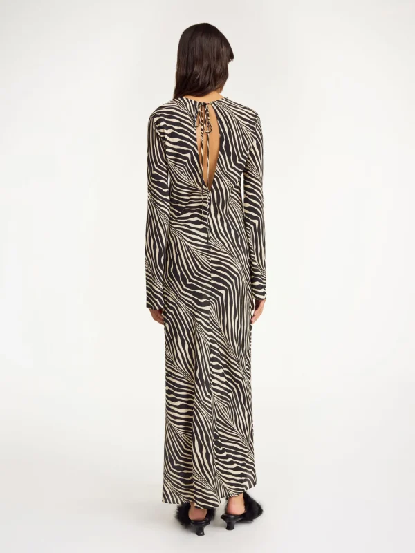 Kleider^By Malene Birger Parise Maxikleid Zebra