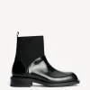 Schuhe^By Malene Birger Perlla Lederstiefel Black