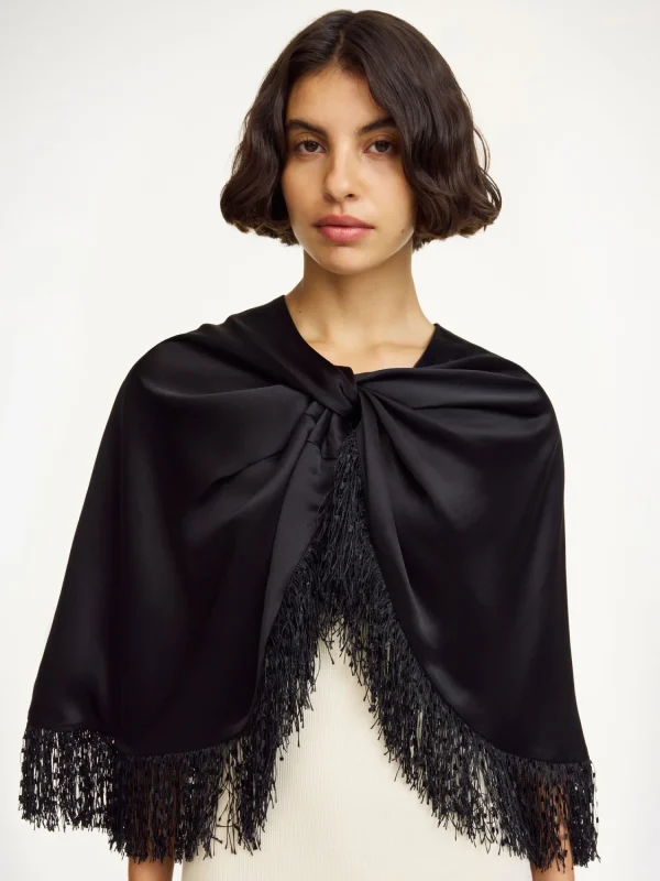 Schals^By Malene Birger Pinlo Cape Black