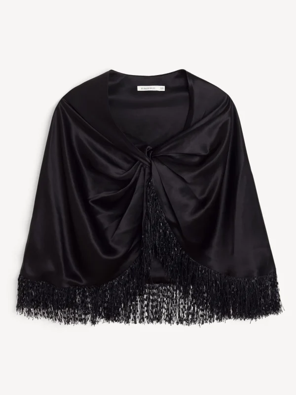 Schals^By Malene Birger Pinlo Cape Black