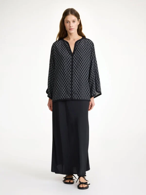 Tops & Blusen^By Malene Birger Plazzo Bluse Monolined050