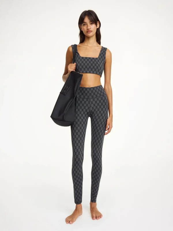 Athleisure Wear | Hosen^By Malene Birger Polene Sport-Leggings MonogramBlack&Grey