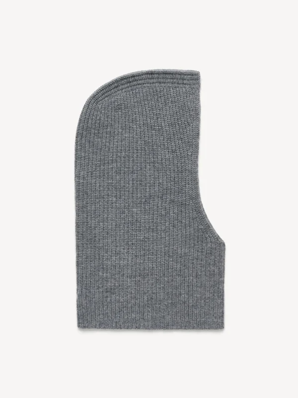 Hats & Gloves^By Malene Birger Renima Balaclava GreyMelange