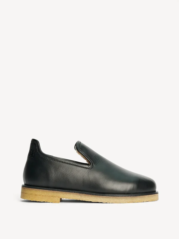 Schuhe^By Malene Birger Romine Lederslipper Black