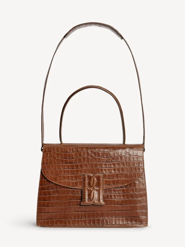 Taschen^By Malene Birger Ronlas Schultertasche aus Leder Bison