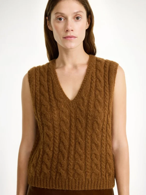 Strickmode^By Malene Birger Simea Pullunder Bison