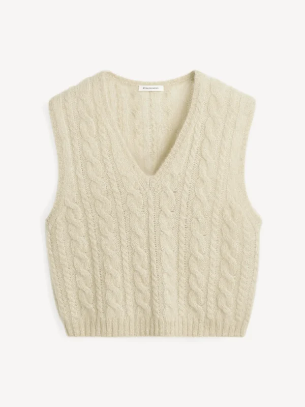 Strickmode^By Malene Birger Simea Pullunder OysterGray