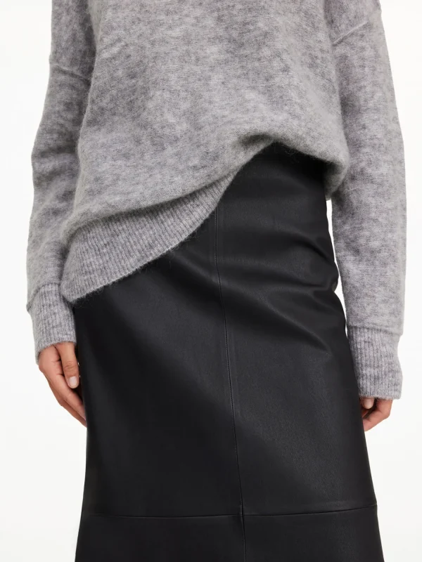 Röcke^By Malene Birger Simoas Lederrock Black