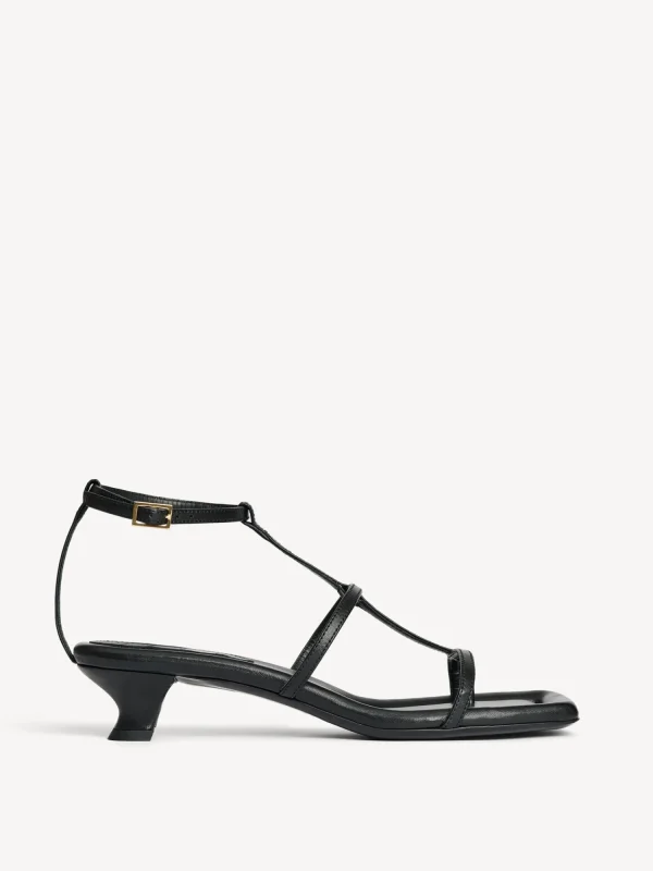 Schuhe^By Malene Birger Teva Sandale aus Leder Black