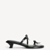 Schuhe^By Malene Birger Tianno Ledersandalen Black