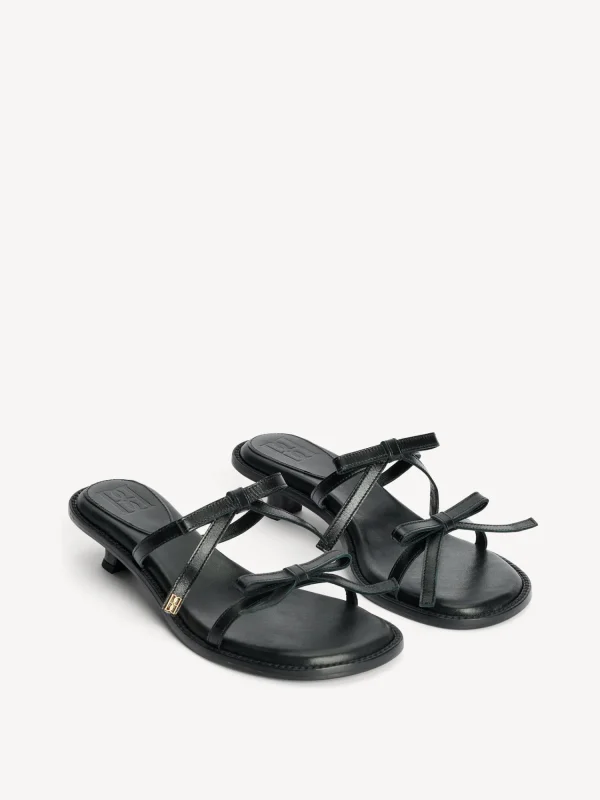 Schuhe^By Malene Birger Tianno Ledersandalen Black