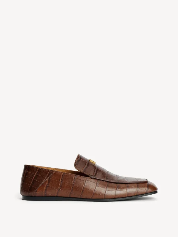 Schuhe^By Malene Birger Tresina Loafers aus Leder Bison