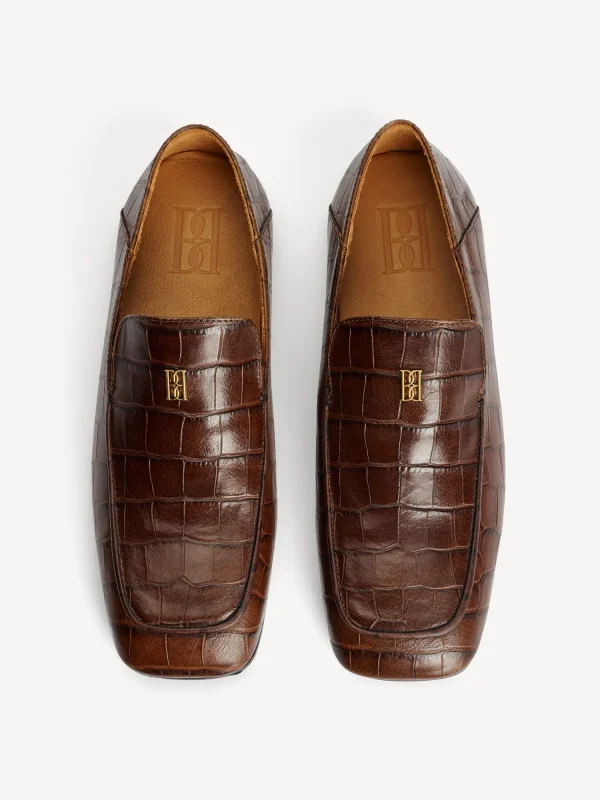 Schuhe^By Malene Birger Tresina Loafers aus Leder Bison